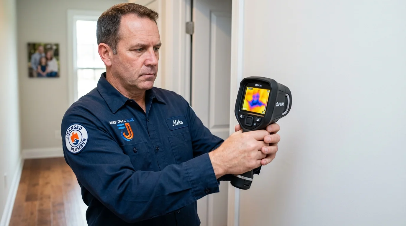 Thermal imaging leak detection by Johns Plumbing LLC in Kingstree